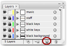 Screenshot of layer panel