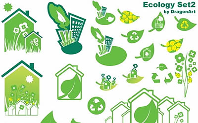 ecology vector set-2