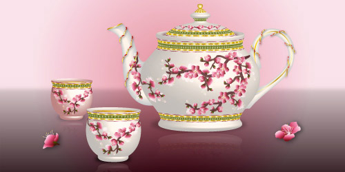 oriental-tea-pot-set