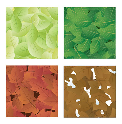 4seasons leaf tiles