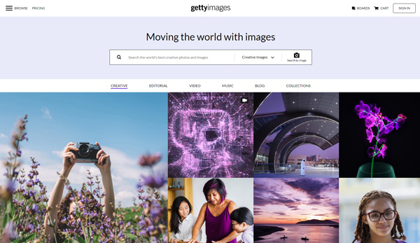 best stock photo sites getty images