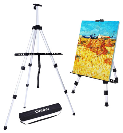 best easels for painting ohuhu 66 aluminum field easel 2 pack